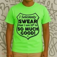 I Solemnly Swear That I Am Up To So Much Good T-Shirt thumb 3