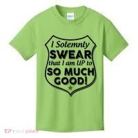 I Solemnly Swear That I Am Up To So Much Good Kids T-Shirt thumb 0