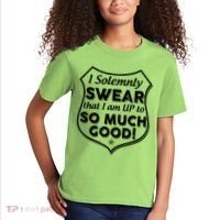 I Solemnly Swear That I Am Up To So Much Good Kids T-Shirt thumb 2