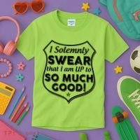 I Solemnly Swear That I Am Up To So Much Good Kids T-Shirt thumb 3