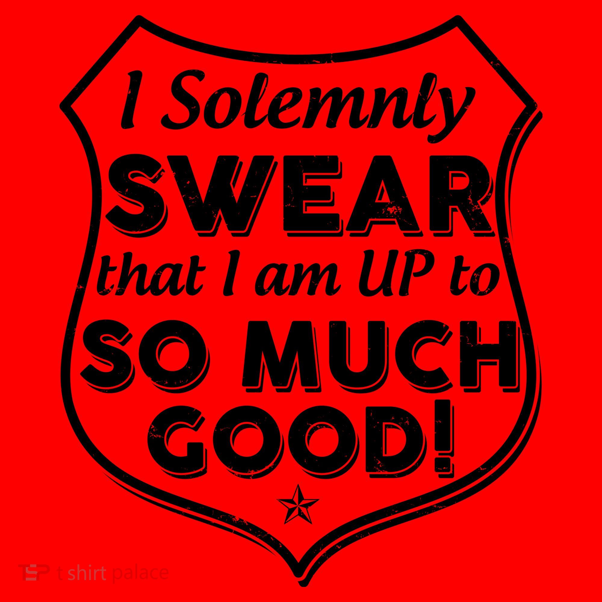 I Solemnly Swear That I Am Up To So Much Good Santa Hat