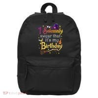 I Solemnly Swear That Its My Birthday 16 in Basic Backpack thumb 0