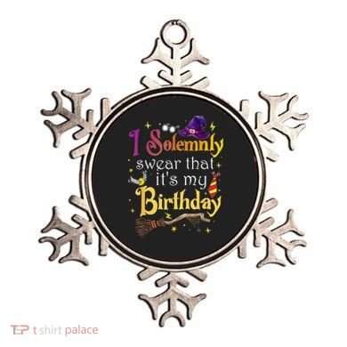 I Solemnly Swear That Its My Birthday Ornament