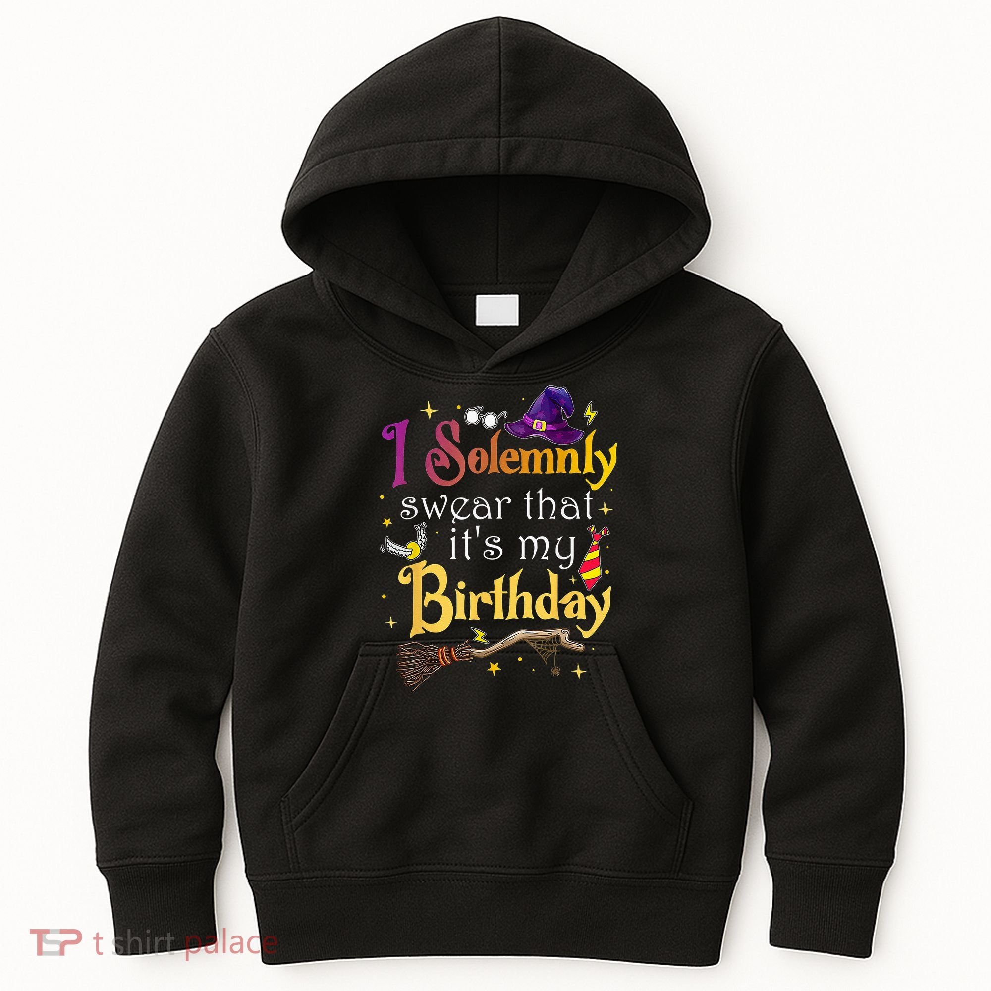 I Solemnly Swear That Its My Birthday Kids Hoodie