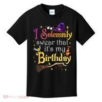 I Solemnly Swear That Its My Birthday Kids T-Shirt thumb 0