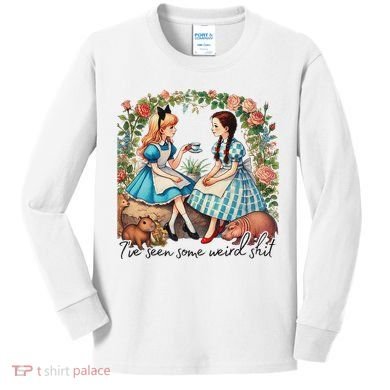 IVe Seen Some Weird Shit Kids Long Sleeve Shirt