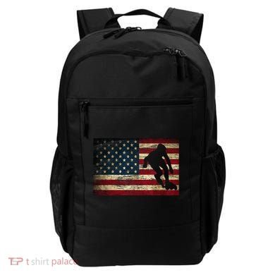 Inline Speed Skating American Flag Roller Blading Backpack