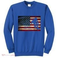 Inline Speed Skating American Flag Roller Blading Sweatshirt thumb 0