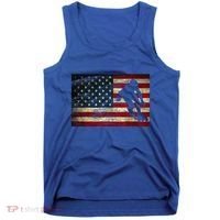 Inline Speed Skating American Flag Roller Blading Tank Top thumb 0