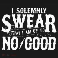 I Solemnly Swear That I Am To No Good Ornament thumb 1