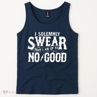 I Solemnly Swear That I Am To No Good Tank Top thumb 2