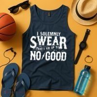 I Solemnly Swear That I Am To No Good Tank Top thumb 4