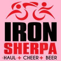 IRON SHERPA Sherpa Triathlon Triathlete Haul Cheer Beer Coaster thumb 2