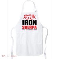 IRON SHERPA Sherpa Triathlon Triathlete Haul Cheer Beer Apron thumb 0