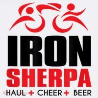 IRON SHERPA Sherpa Triathlon Triathlete Haul Cheer Beer Women's Hoodie thumb 2