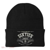 I SURVIVED The SIXTIES TWICE Built In 60s 70th 60th Birthday Beanie thumb 0