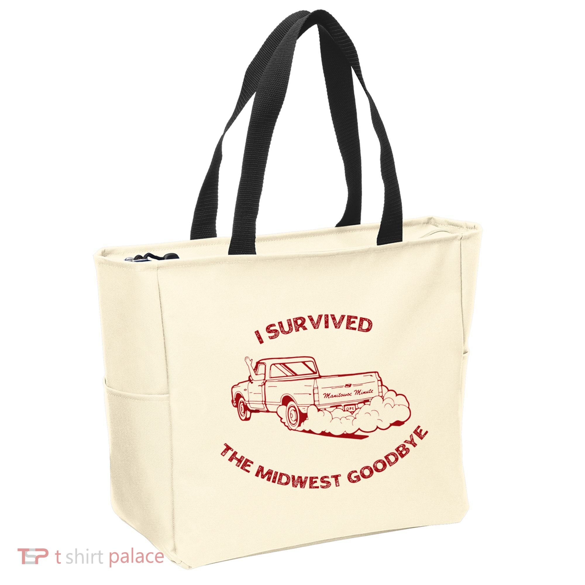I Survived The Midwest Goodbye Tote Bag