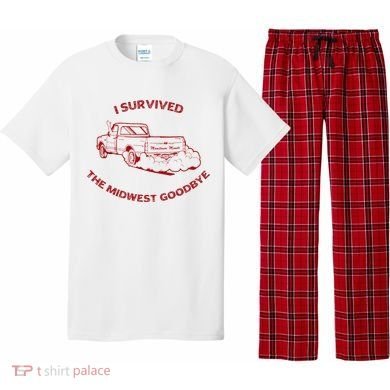 I Survived The Midwest Goodbye Pajama Set