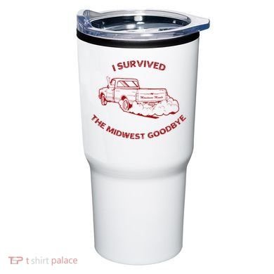 I Survived The Midwest Goodbye Tumbler