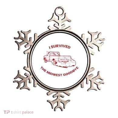I Survived The Midwest Goodbye Ornament