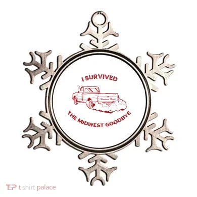 I Survived The Midwest Goodbye Ornament
