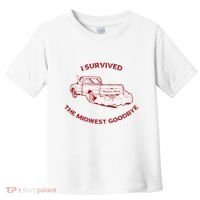 I Survived The Midwest Goodbye Toddler T-Shirt thumb 0