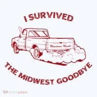 I Survived The Midwest Goodbye Women's Long Sleeve Shirt thumb 2