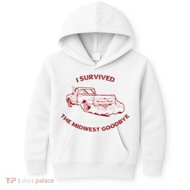 I Survived The Midwest Goodbye Kids Hoodie