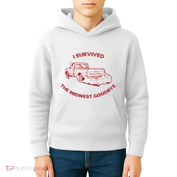 I Survived The Midwest Goodbye Kids Hoodie