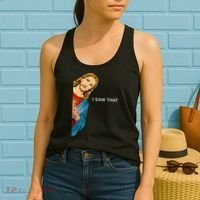 I Saw That Funny Jesus Christian Women's Tank Top thumb 2