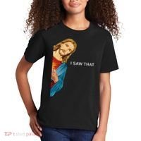I Saw That Funny Jesus Christian Kids T-Shirt thumb 2