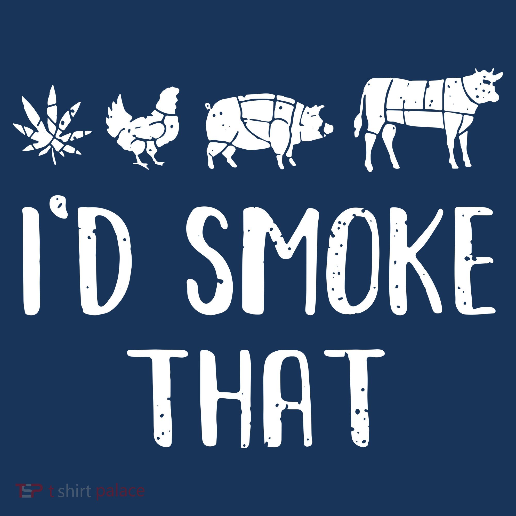 I'd Smoke That Funny BBQ Weed Cannabis Visor