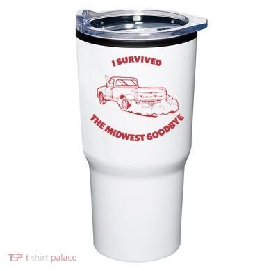 I Survived The Midwest Goodbye Tumbler