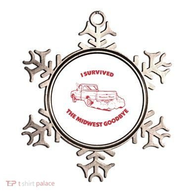I Survived The Midwest Goodbye Ornament