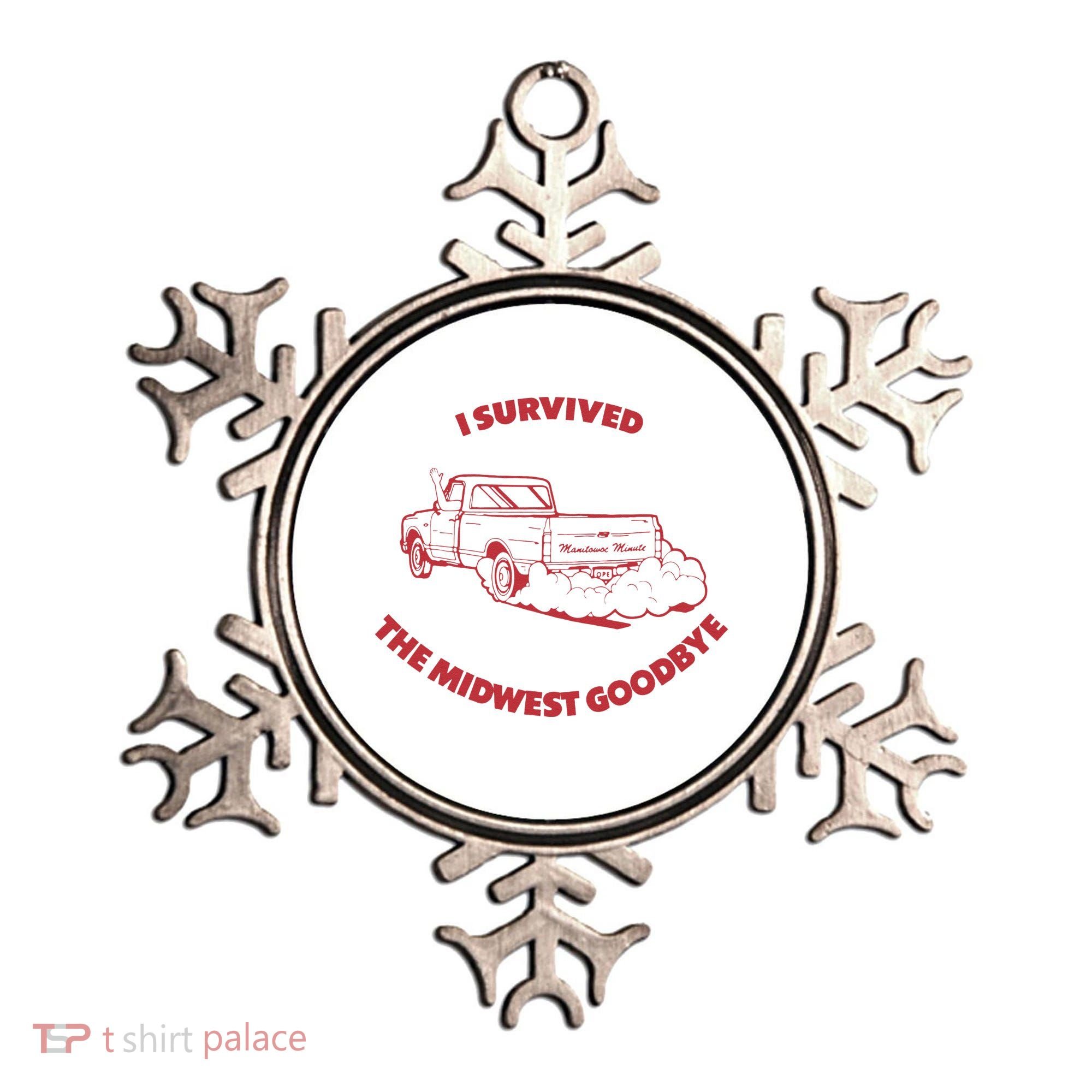I Survived The Midwest Goodbye Ornament