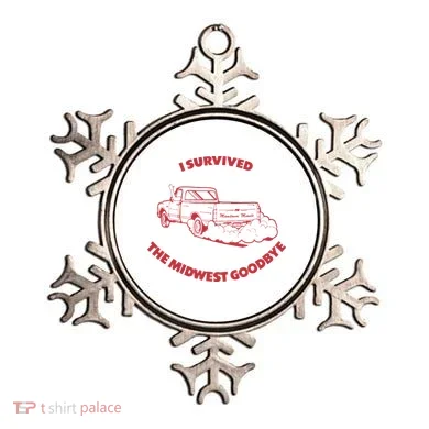 I Survived The Midwest Goodbye Ornament