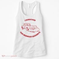 I Survived The Midwest Goodbye Women's Tank Top thumb 0