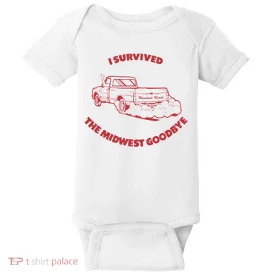 I Survived The Midwest Goodbye Baby Bodysuit
