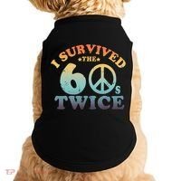 I Survived The Sixties 60s Twice Doggie Tank thumb 0