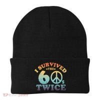 I Survived The Sixties 60s Twice Beanie thumb 0