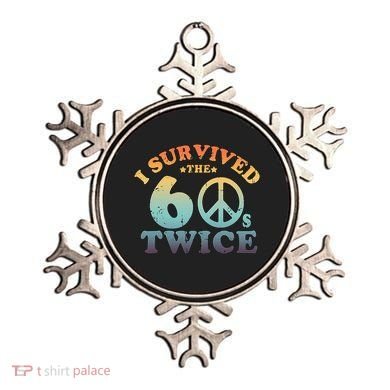 I Survived The Sixties 60s Twice Ornament