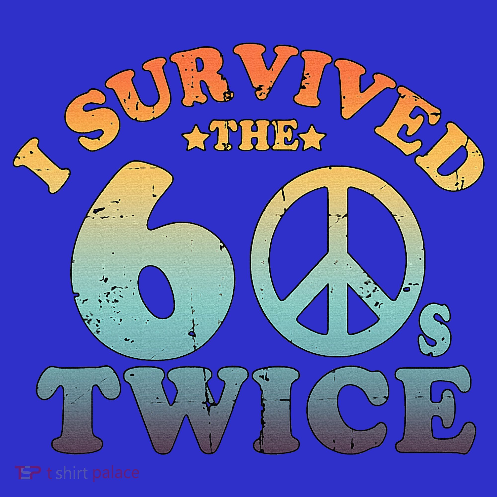 I Survived The Sixties 60s Twice Hoodie