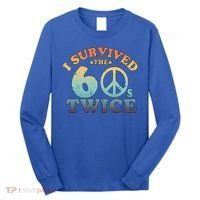 I Survived The Sixties 60s Twice Long Sleeve Shirt thumb 0