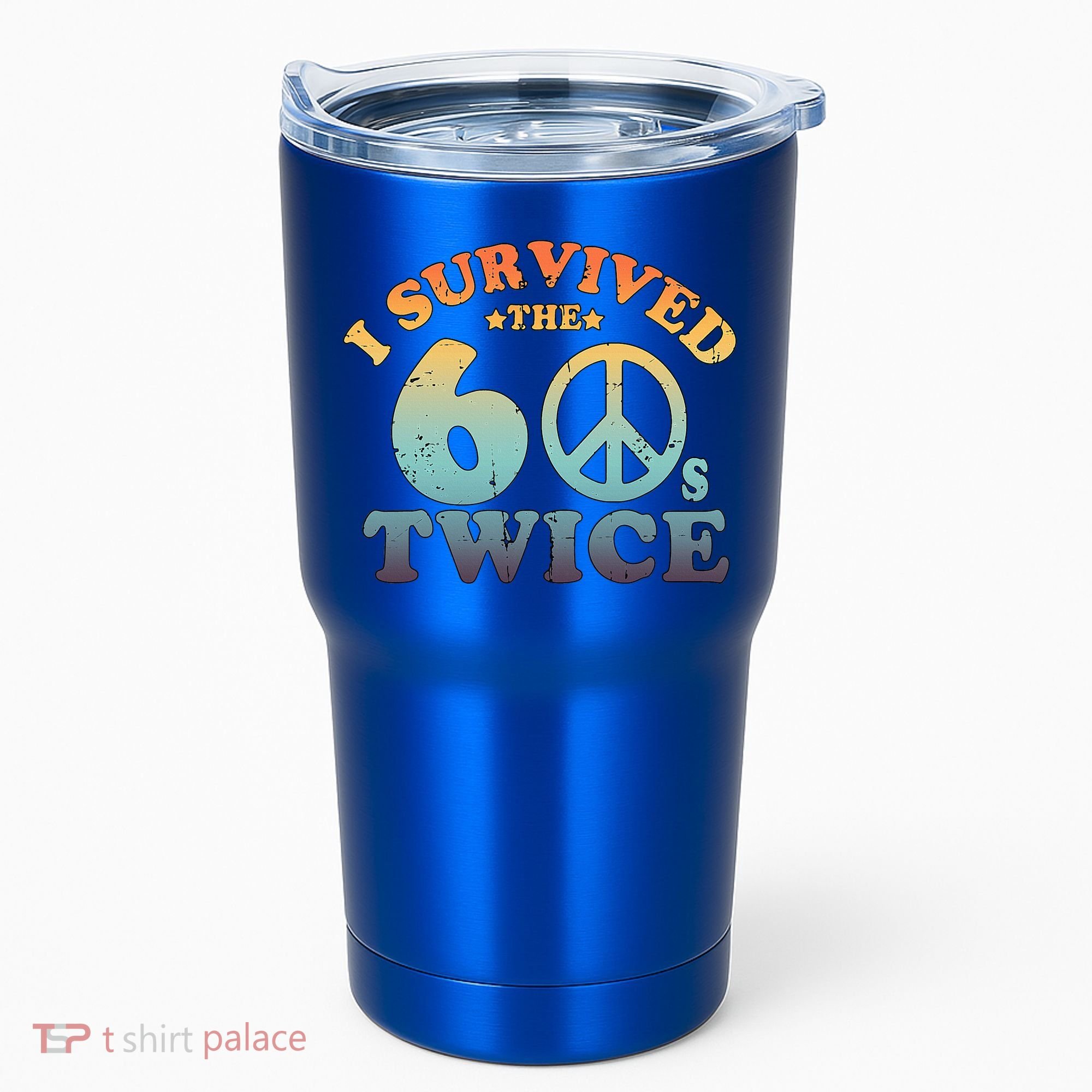 I Survived The Sixties 60s Twice Tumbler