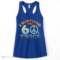 I Survived The Sixties 60s Twice Women's Tank Top thumb 0