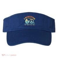 I Survived The Sixties 60s Twice Visor thumb 0