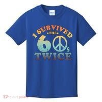 I Survived The Sixties 60s Twice Kids T-Shirt thumb 0