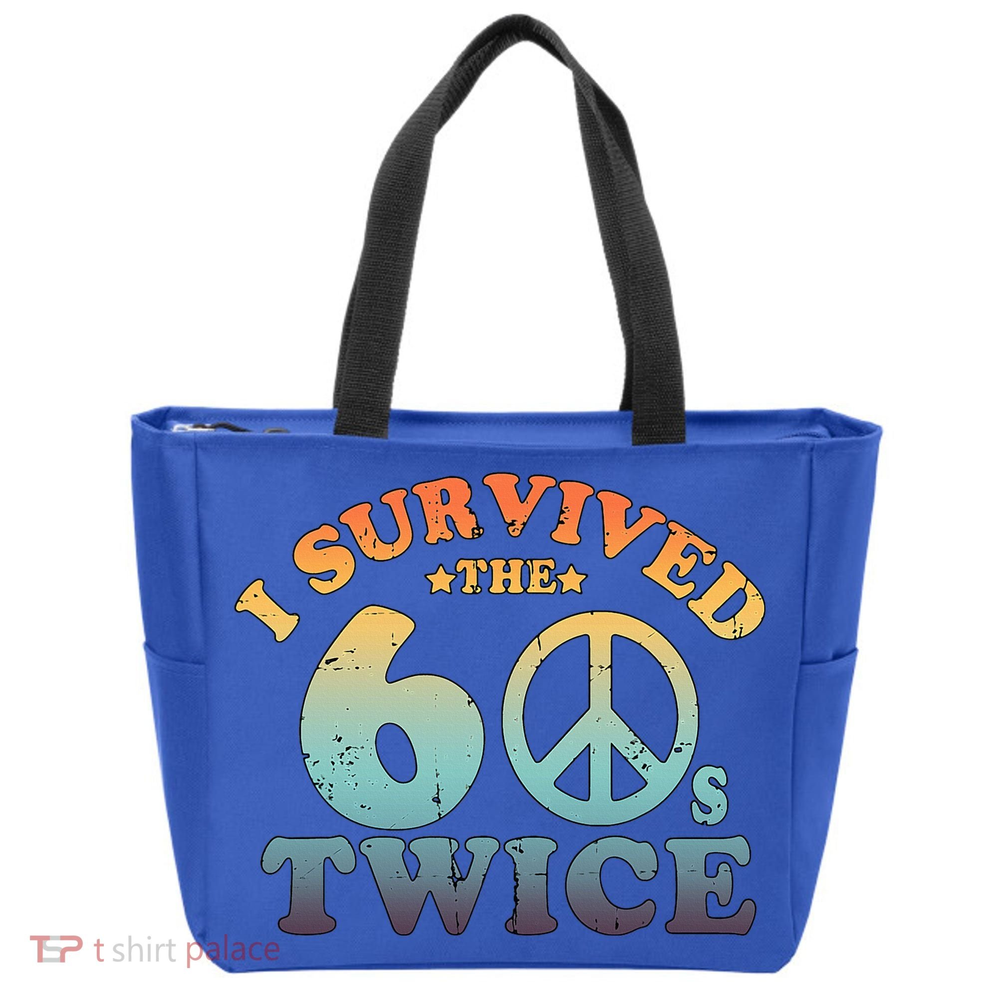 I Survived The Sixties 60s Twice Tote Bag