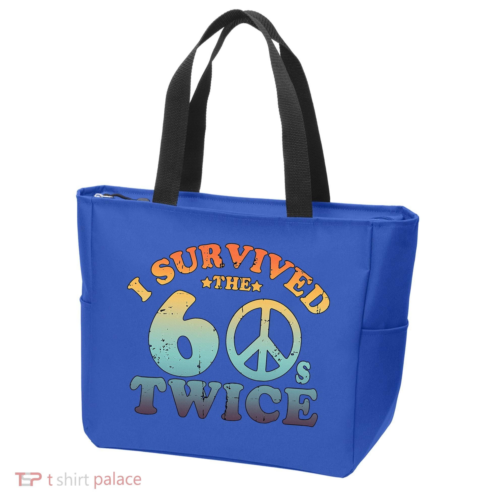 I Survived The Sixties 60s Twice Tote Bag