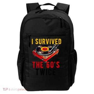 I Survived The 60s Sixties Twice 70th Birthday 60th Backpack